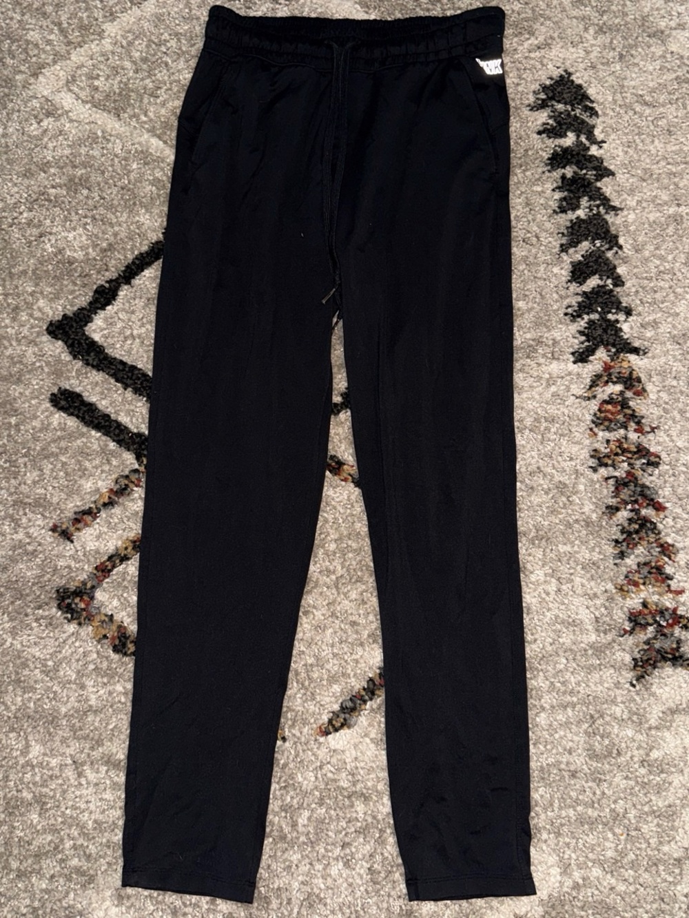 PINK Victoria's Secret Black Track Joggers